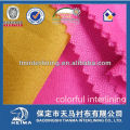 30D plain woven colorful fusing interlining for lady's chiffon wear